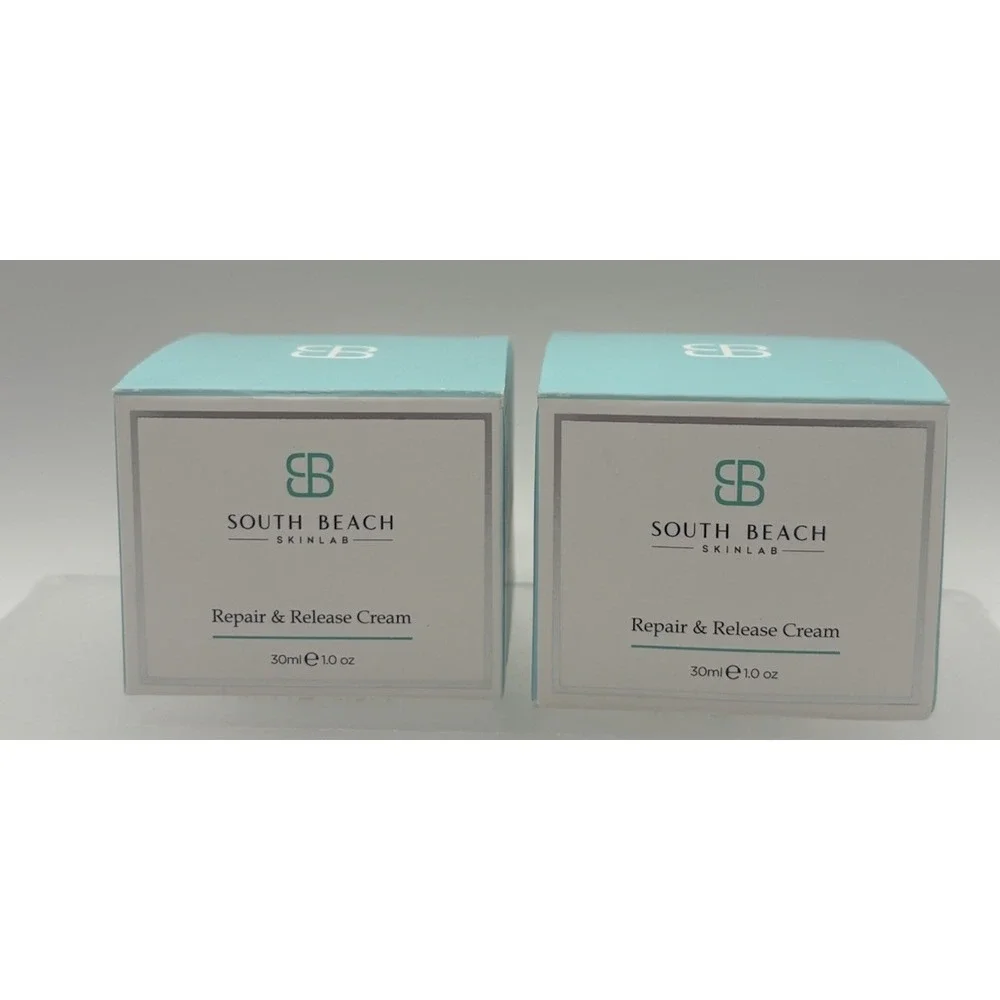 South Beach Skin Lab Repair & Release Cream 30ml 1.0 oz‎ Anti-Aging Lot of 2 NEW